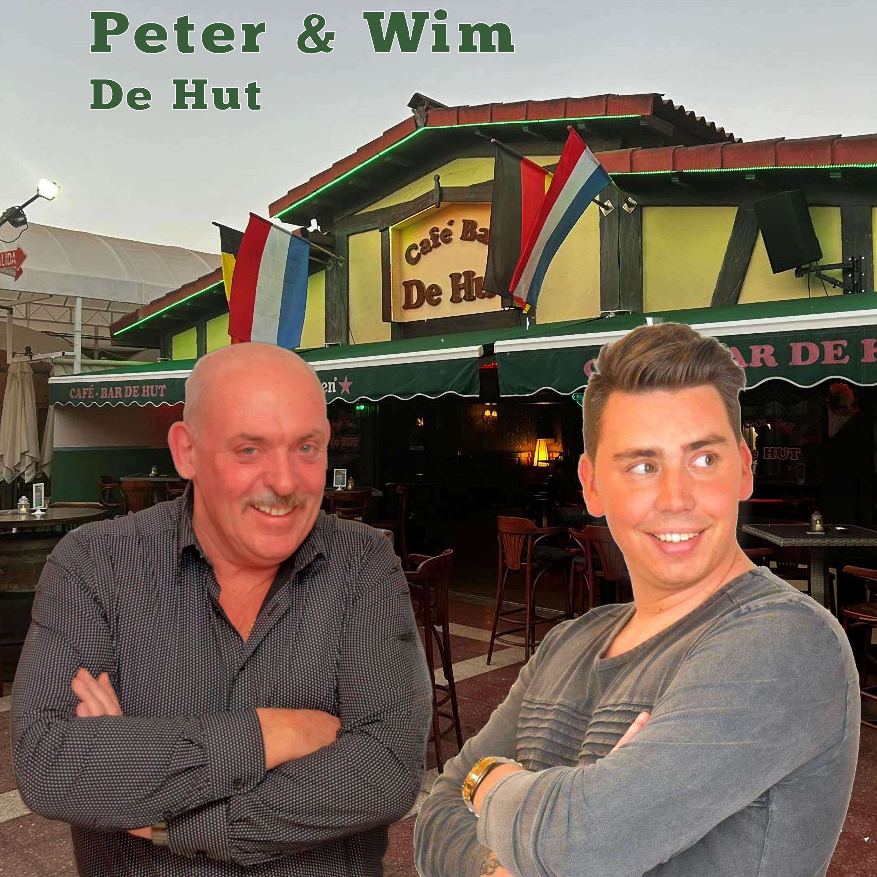 Peter en Wim de hut